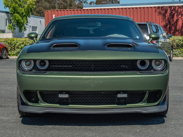 08-UP DODGE CHALLENGER HELLCAT REDEYE FRONT HOOD - Primer Black